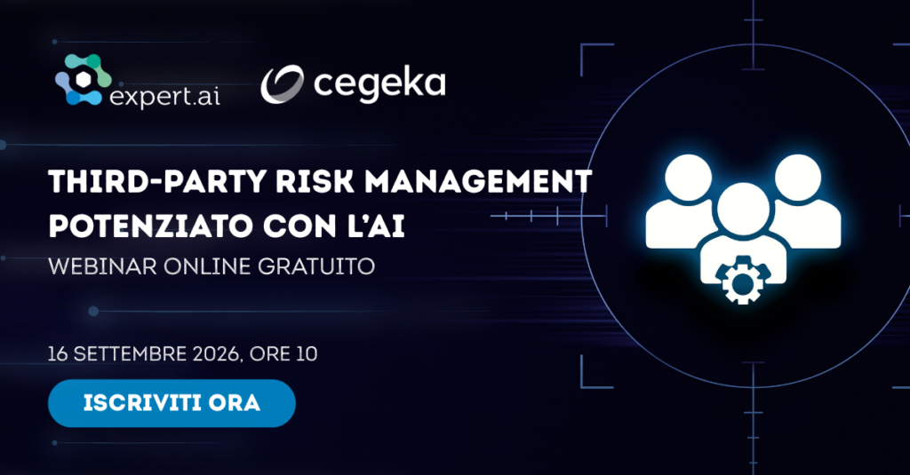 Webinar: Third-Party Risk Management potenziato con l&rsquo;AI